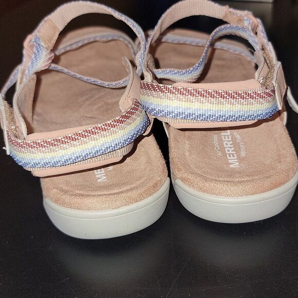 Merrell Tuscany District Mendi Backstrap Air Cushion Memory Foam Sandals Size 9 - Picture 4 of 14